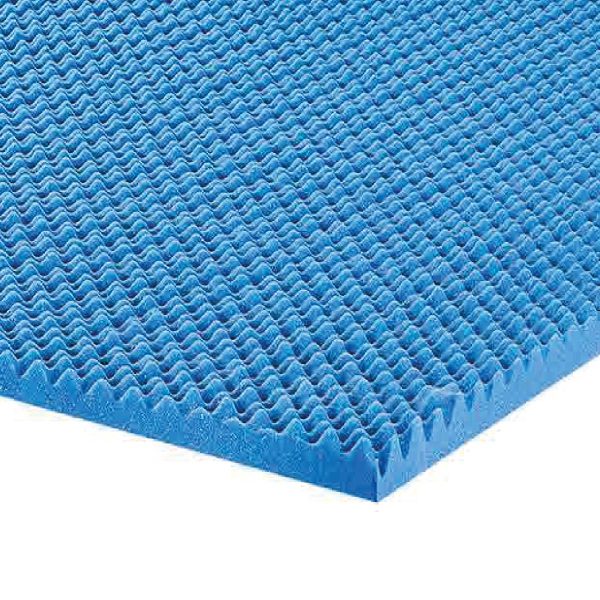 Topper Visco Blu Bugnato